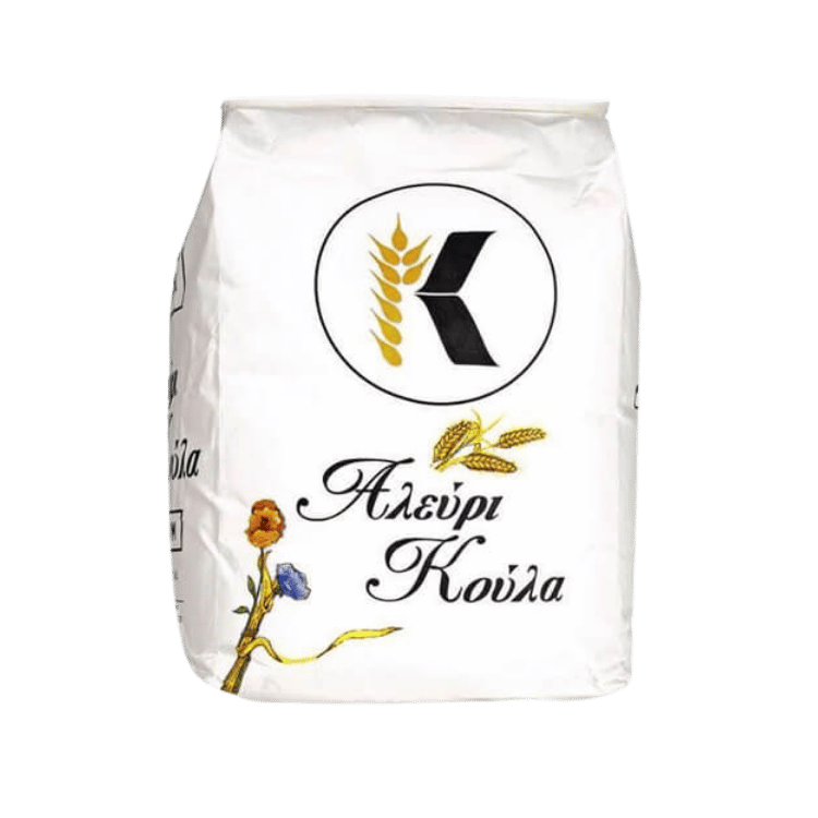 Mehl (3Kg) Koula von Koula bei Araxxon - Hochwertiges griechisches Produkt. Mehl (3Kg) Koula από Koula στο Araxxon - Αυθεντικό ελληνικό προϊόν.